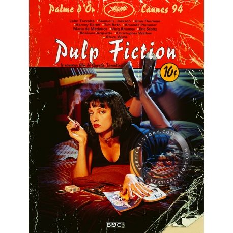 Affiche du film PULP FICTION - VERTICAL STORY