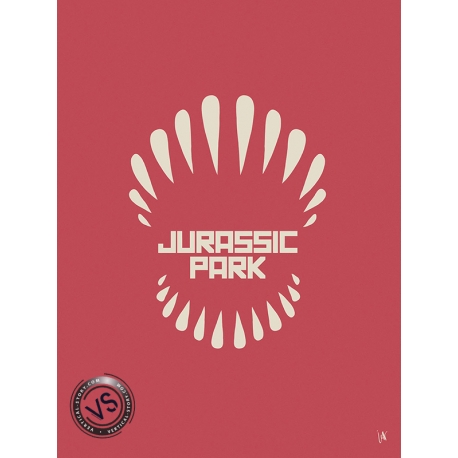 JURASSIC PARK - "1 FILM, 1 SYMBOLE" par JEFF